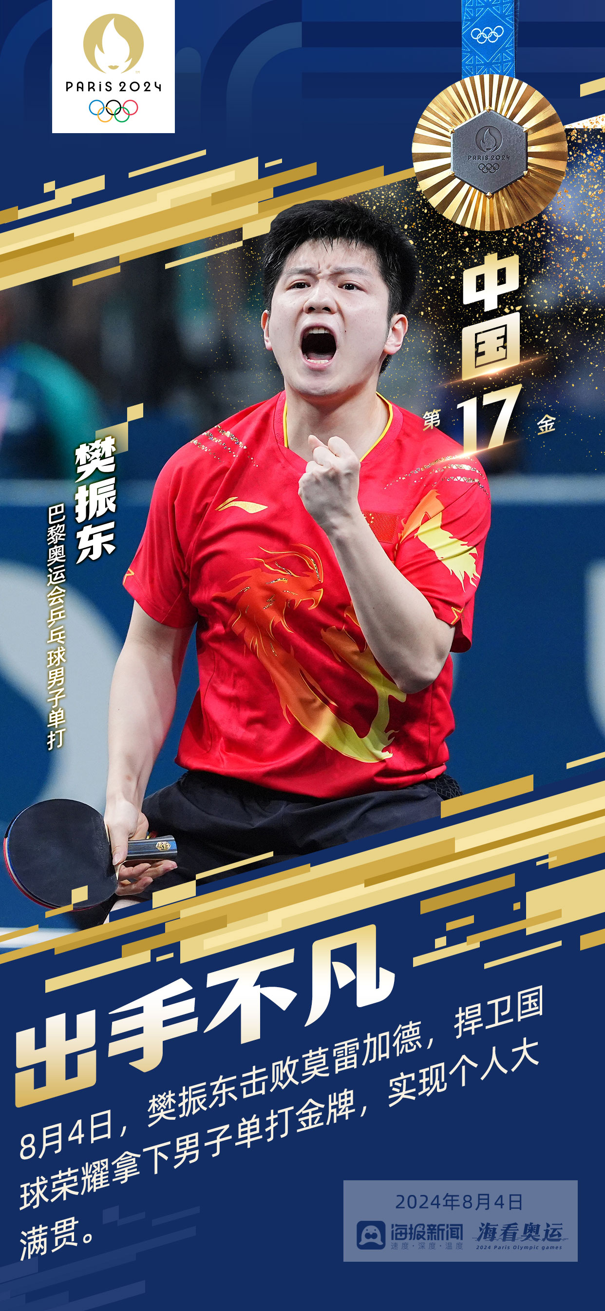 中国乒乓球队轻取比利时乒乓球队，樊振东惊艳世界