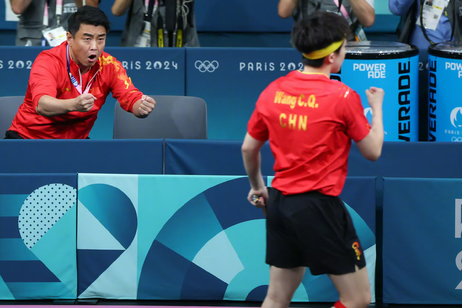 德国队完胜法国队，梁靖崑扛起全队